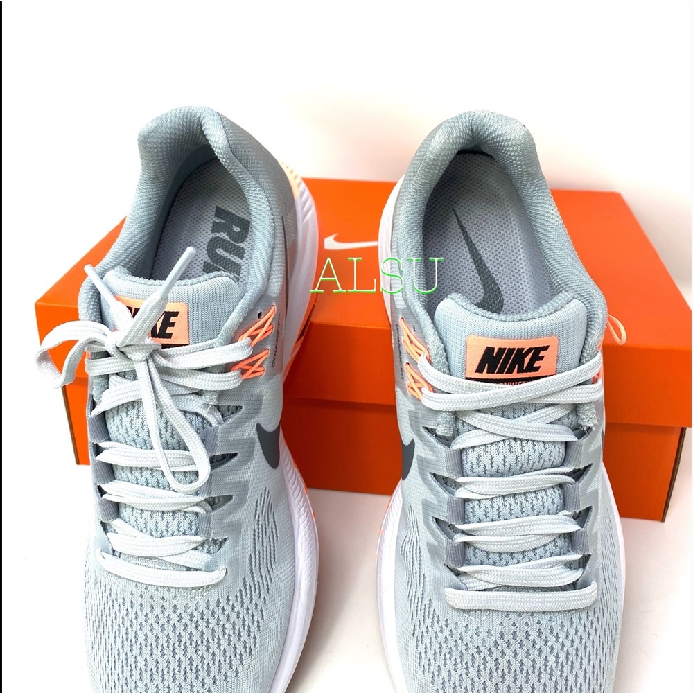 Nike Air Zoom Structure 21 Canvas Wolf Grey Women - Picture 4 of 12